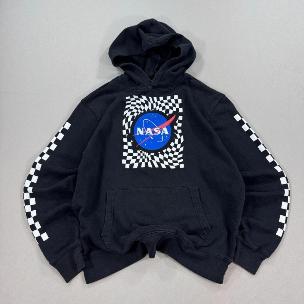 MAD Engine NASA Hoodie Men's Medium Super Drippy Streetwear Graphic